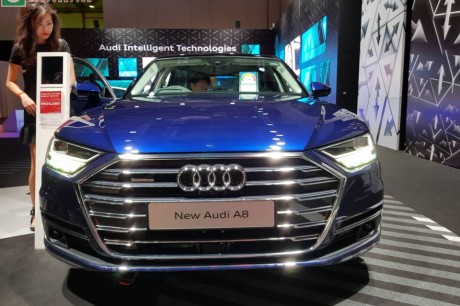 NGẮM AUDI A8L LỘNG LẪY SẮP RA MẮT TẠI TRIỂN LÃM Ô TÔ VIỆT NAM 2018